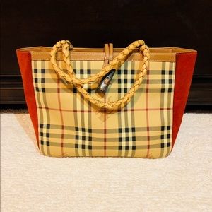 Burberry Nova Check Tote Bag